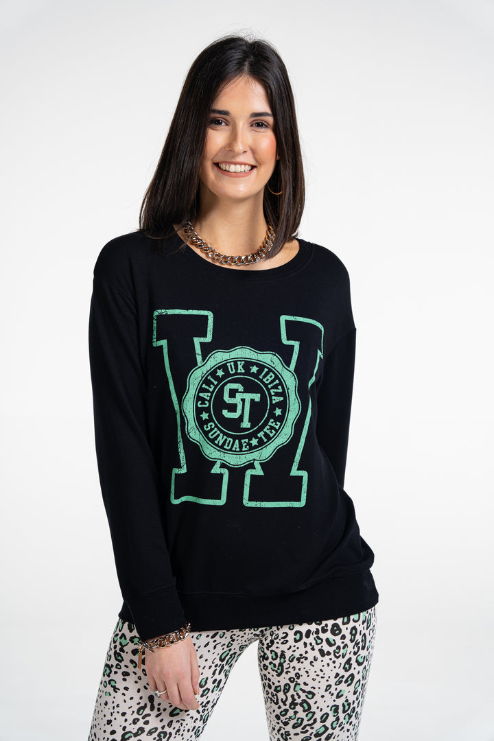 Sundae Tee Wonder Slouchy Crew Neck