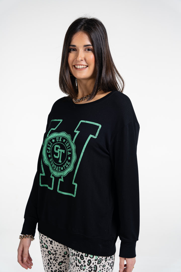 Sundae Tee Wonder Slouchy Crew Neck