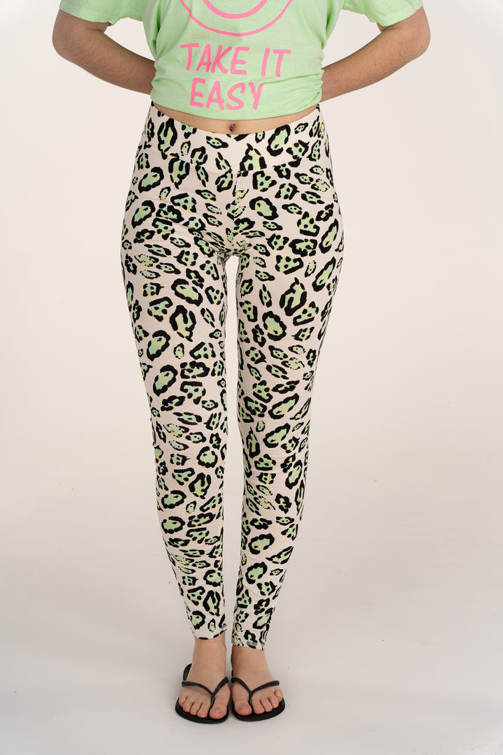 Sundae Tee Cher Animal Print Leggings
