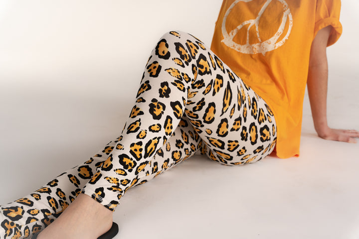 Sundae Tee Cher Animal Print Leggings