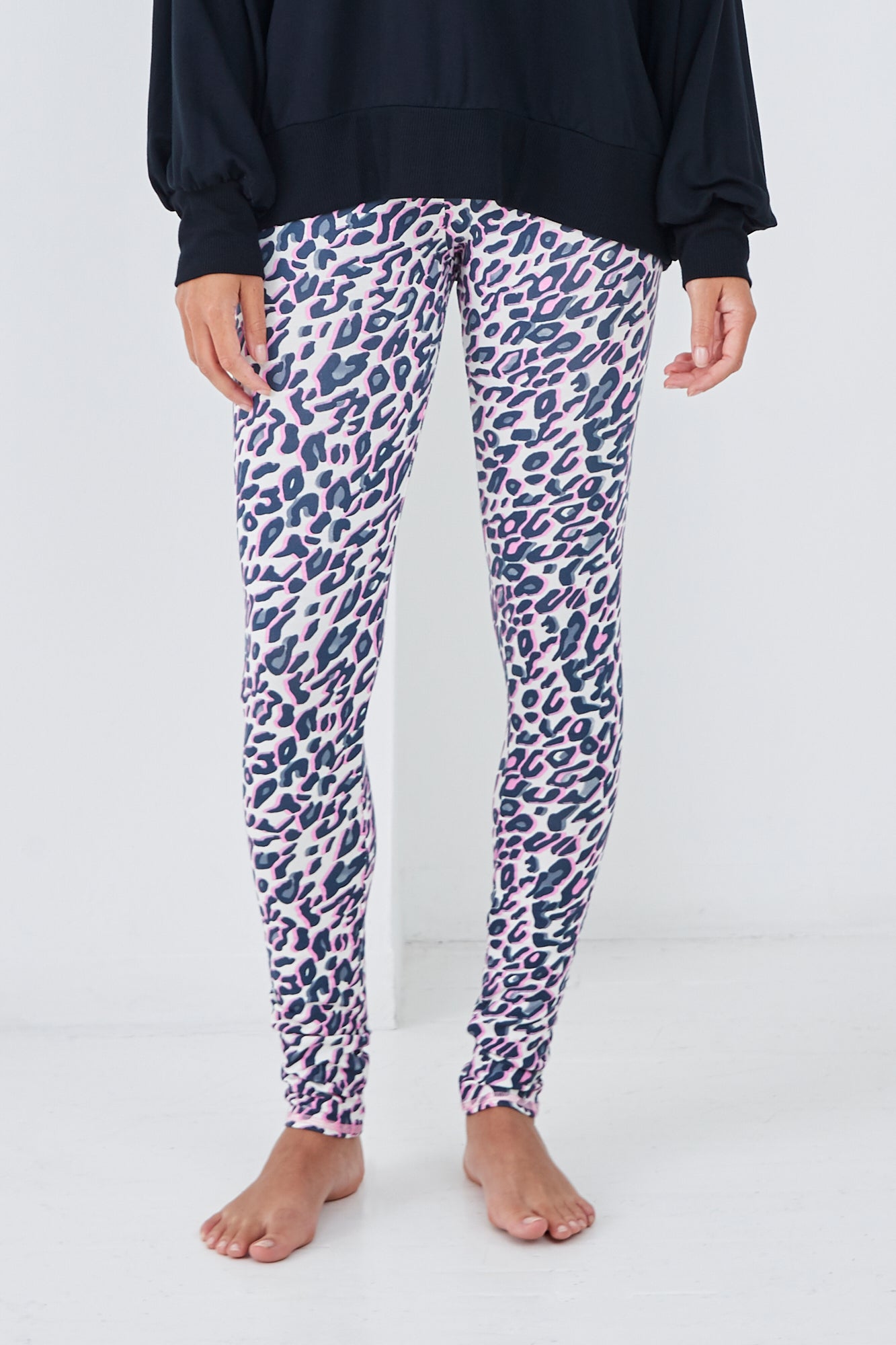 Sundae Tee Liv Animal Print Leggings