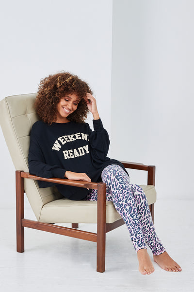 Sundae Tee Liv Animal Print Leggings