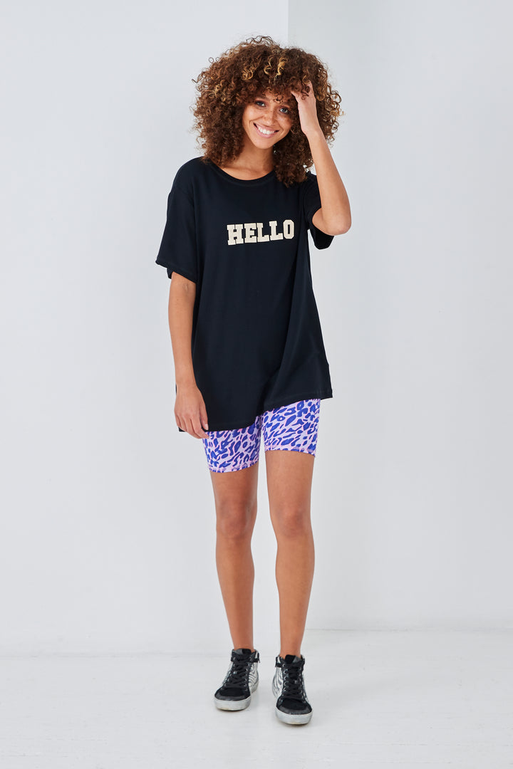 Sundae Tee Hello Print Tee