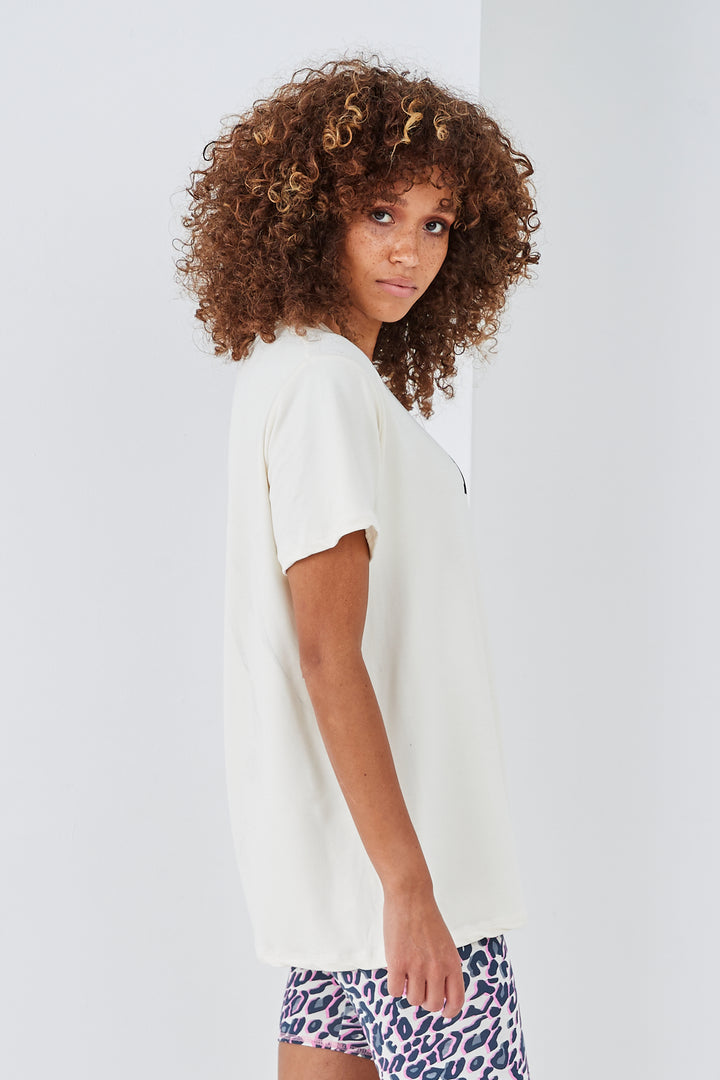 Sundae Tee Hello Print Tee