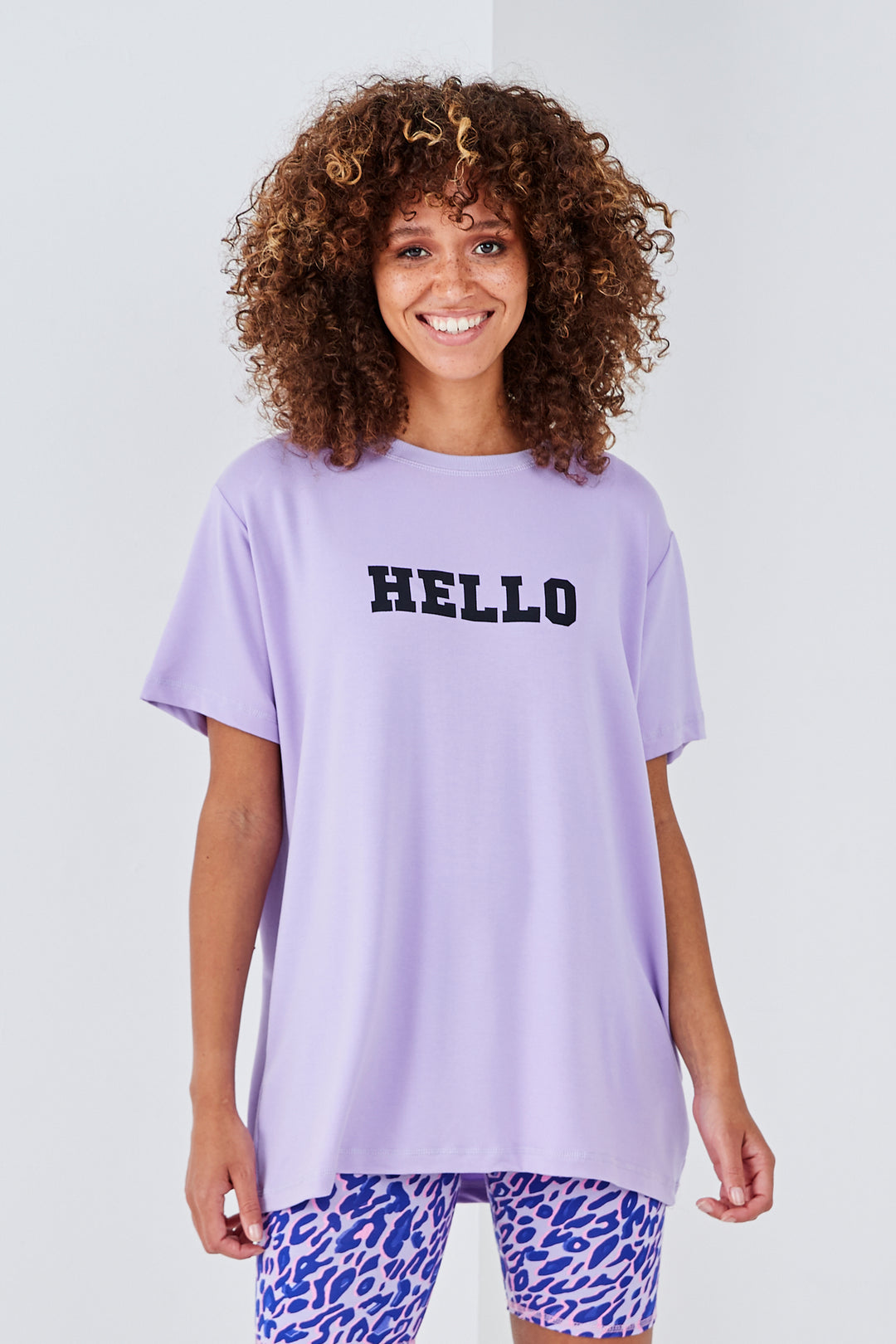 Sundae Tee Hello Print Tee