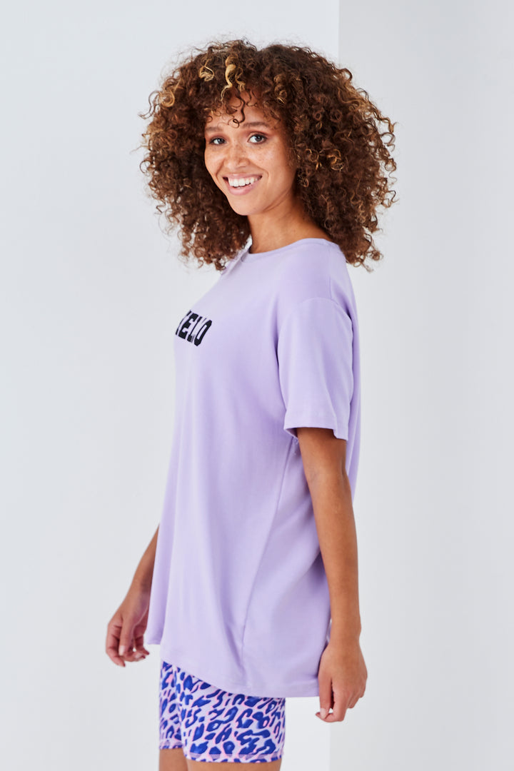 Sundae Tee Hello Print Tee