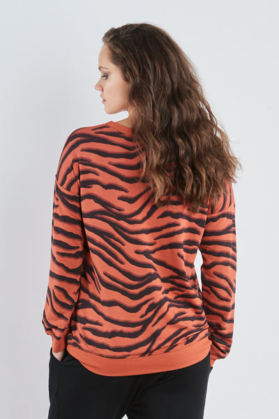 Sundae Tee Tina Wild Tiger Sweat