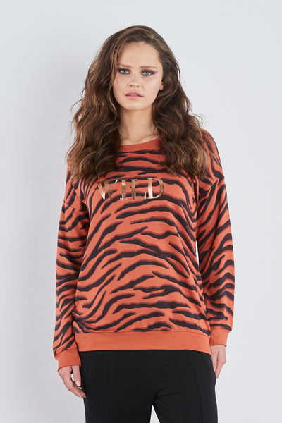 Sundae Tee Tina Wild Tiger Sweat