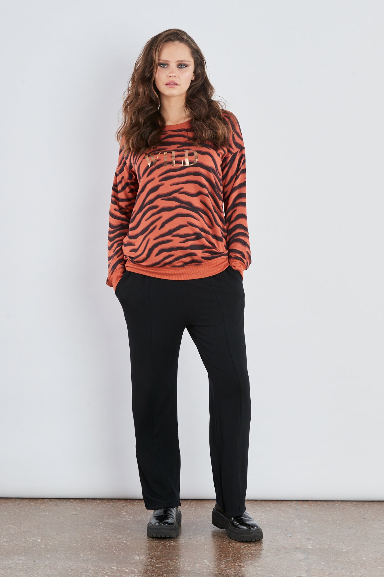 Sundae Tee Tina Wild Tiger Sweat