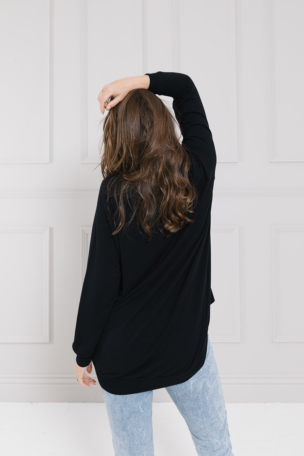 Penny Painted Heart Print Zip Sweat
