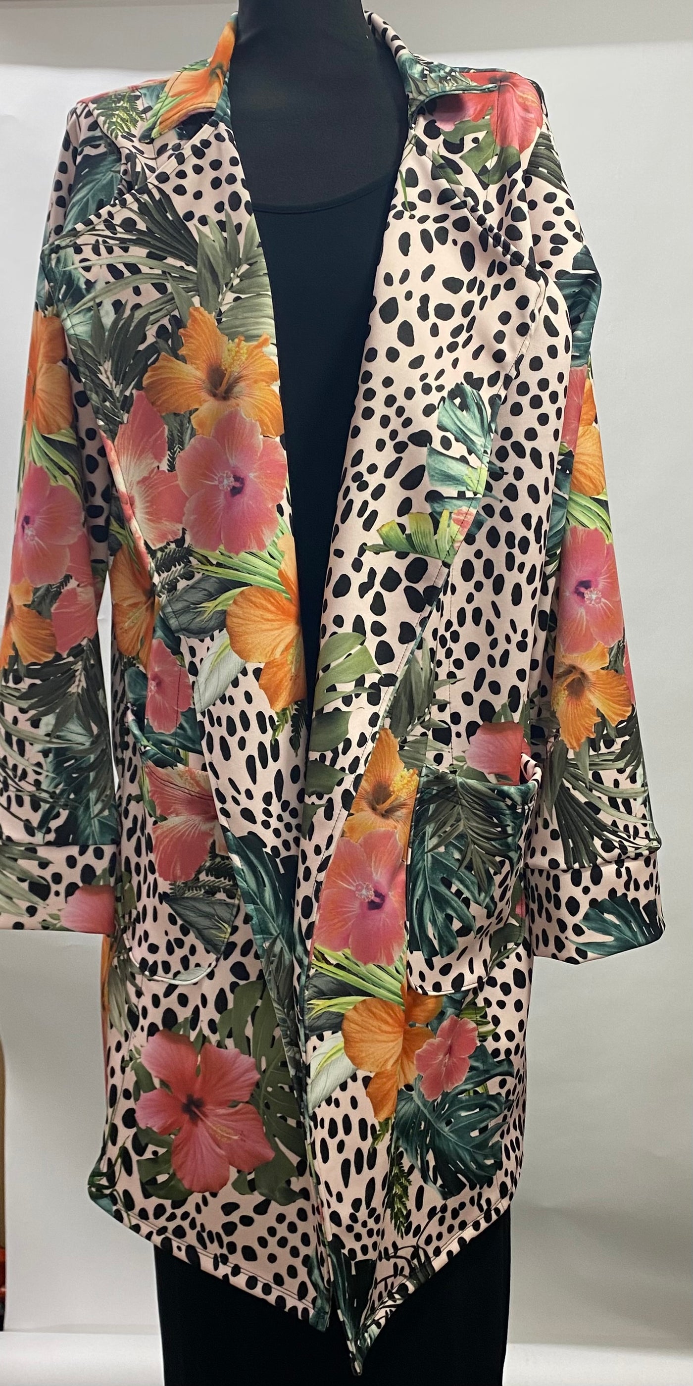 exotic bloom Betty jacket