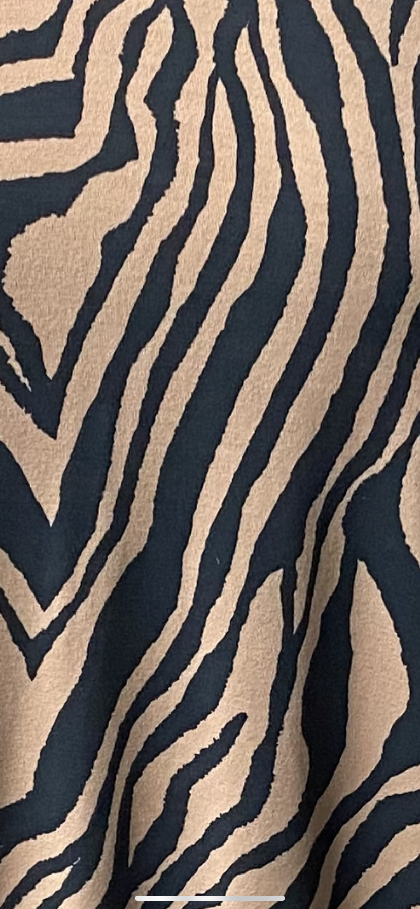 Spring Zebra Print Nancee Midaxi  Dress