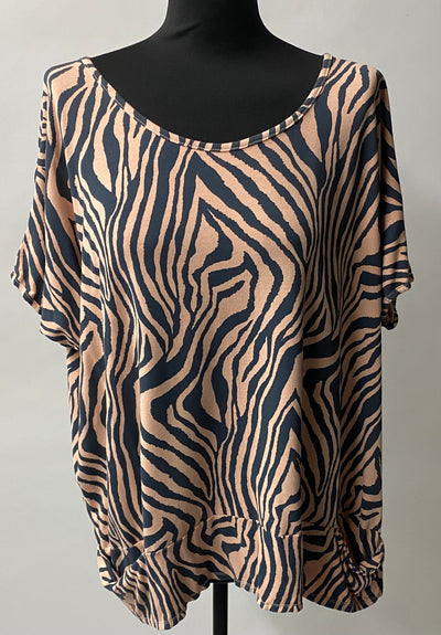 Spring  Sleeveless Pammy Zebra print